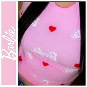 Barbie Signature Logo & Heart S/S Baby T-Shirt